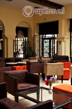 Front view of the hotel